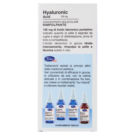 Venus Lab Hyaluronic Acid 150 mg Concentrato Molecolare Rimpolpante 30 mL